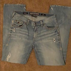 Men’s Affliction jeans